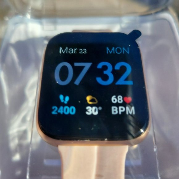 Brand New iTouch Air 3, 40mm Rose Gold Case with Blush Band Unisex Smartwatch - Picture 2 of 5